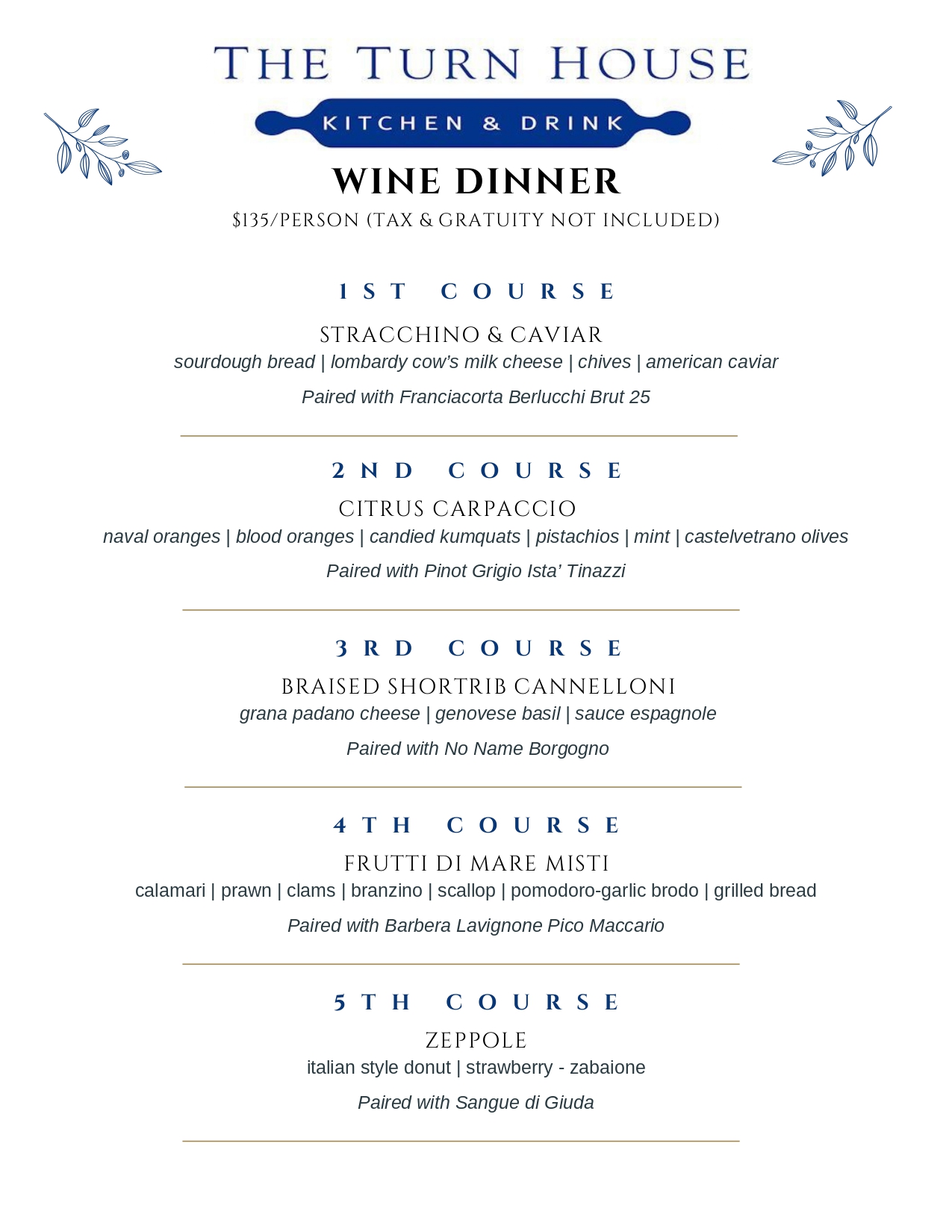 TH Wine Dinner 1